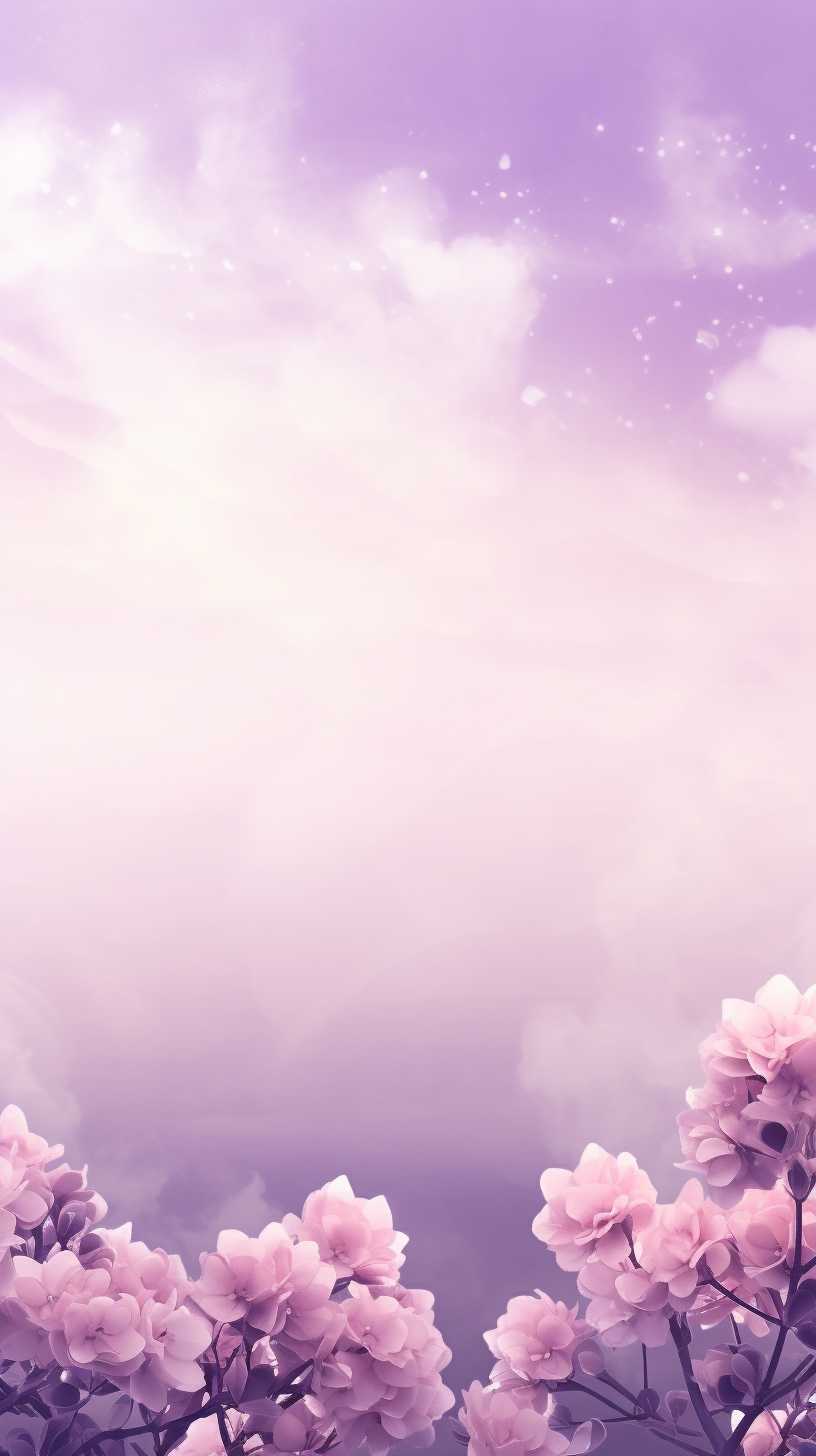 紫色唯美背景图