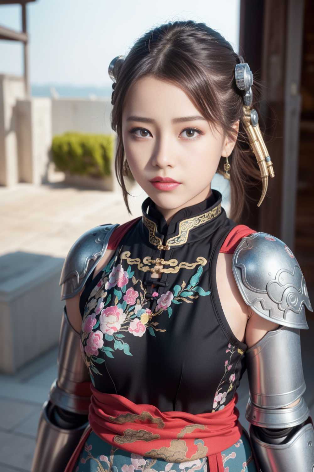 铠甲美女