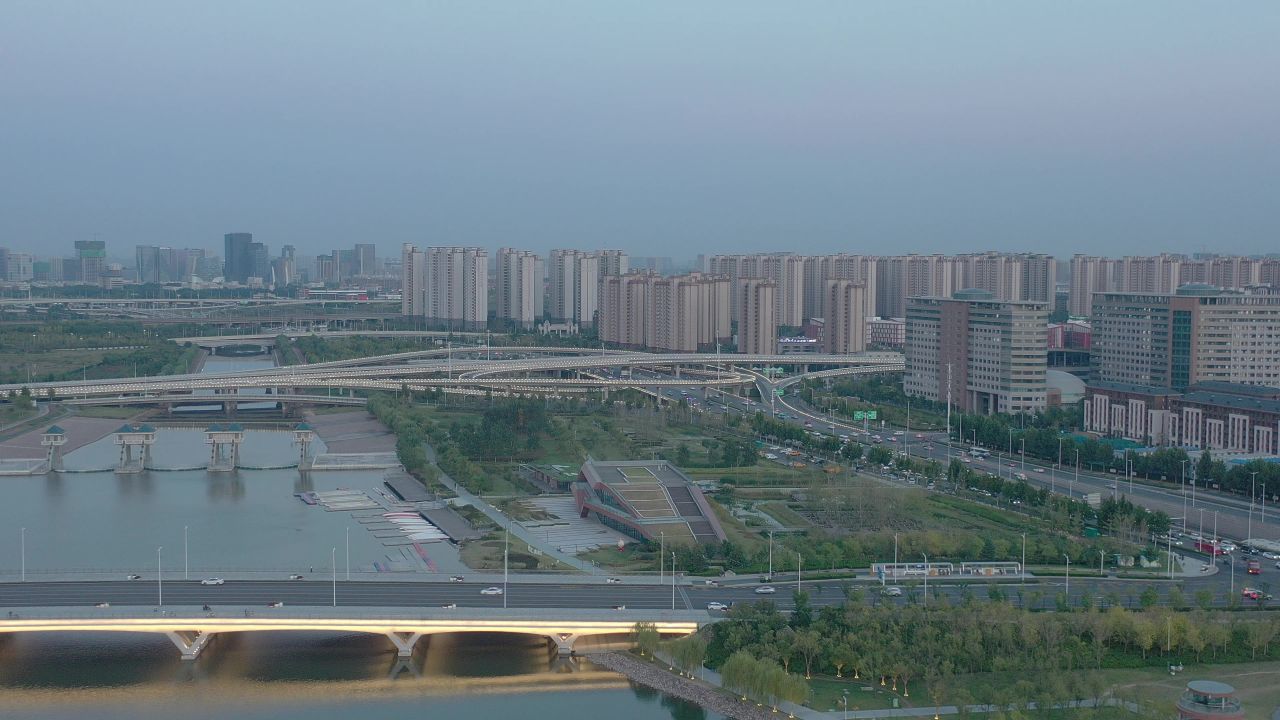 郑州北龙湖航拍