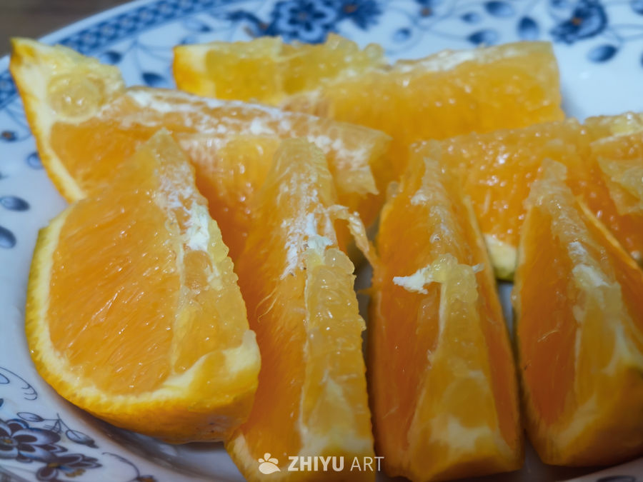 美味的秭归脐橙