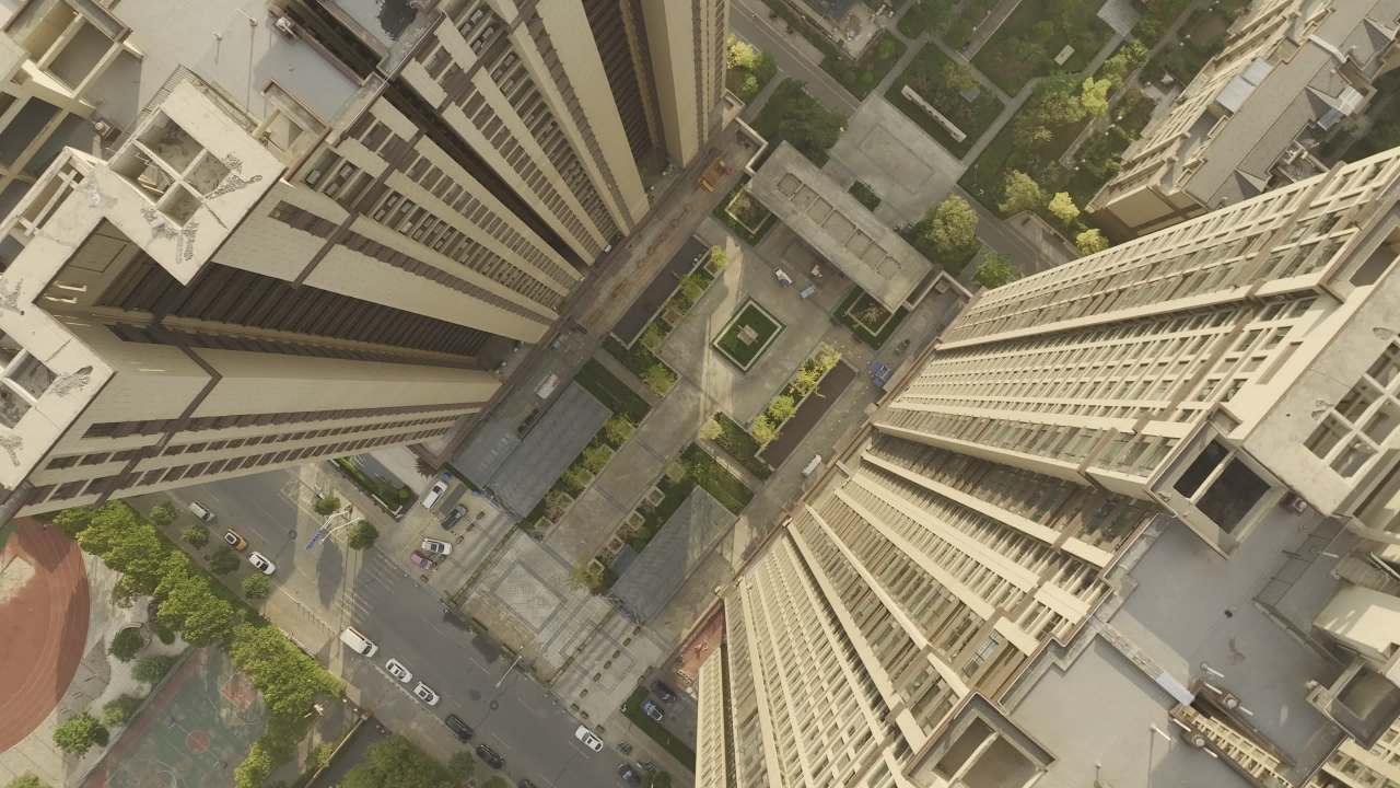 高楼俯瞰