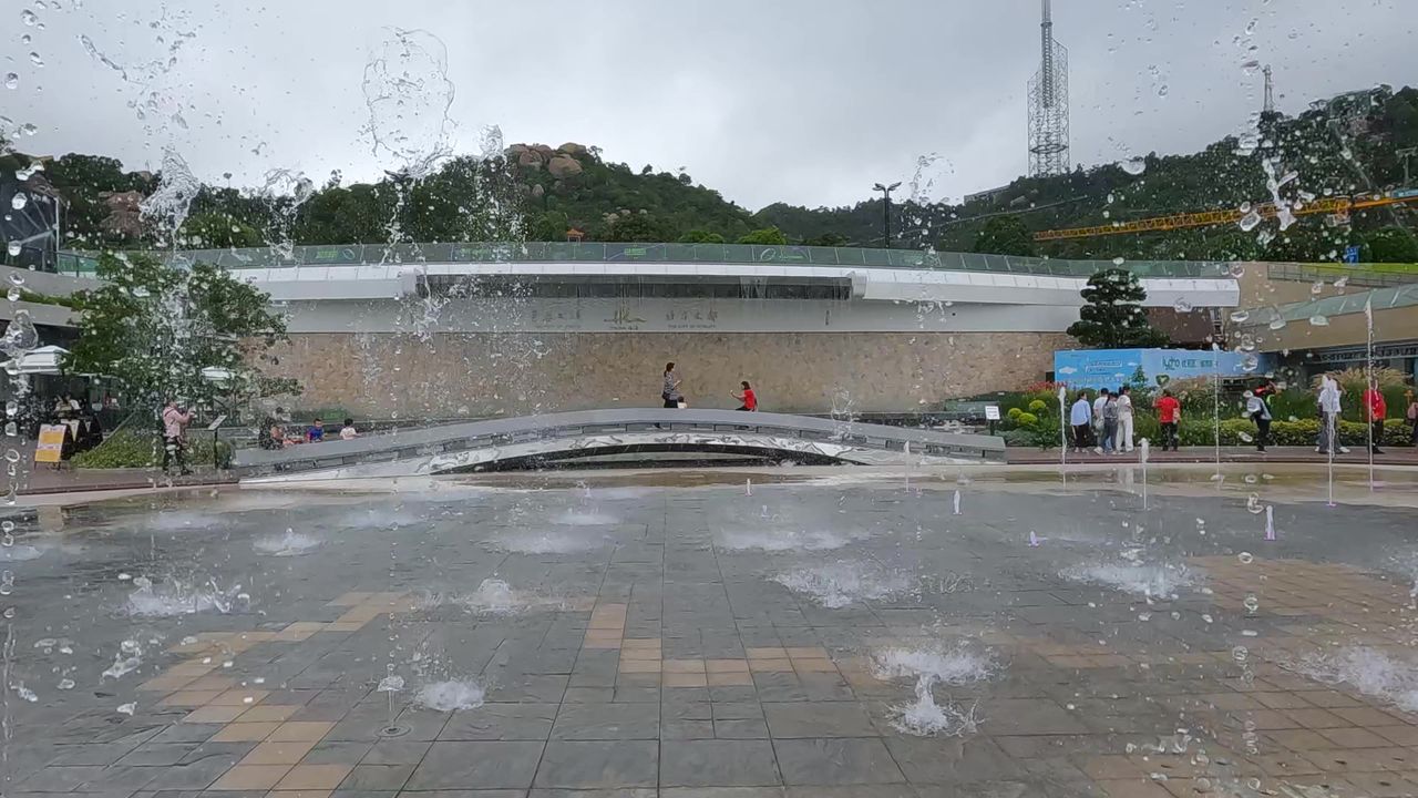 城市阳台 音乐喷泉2