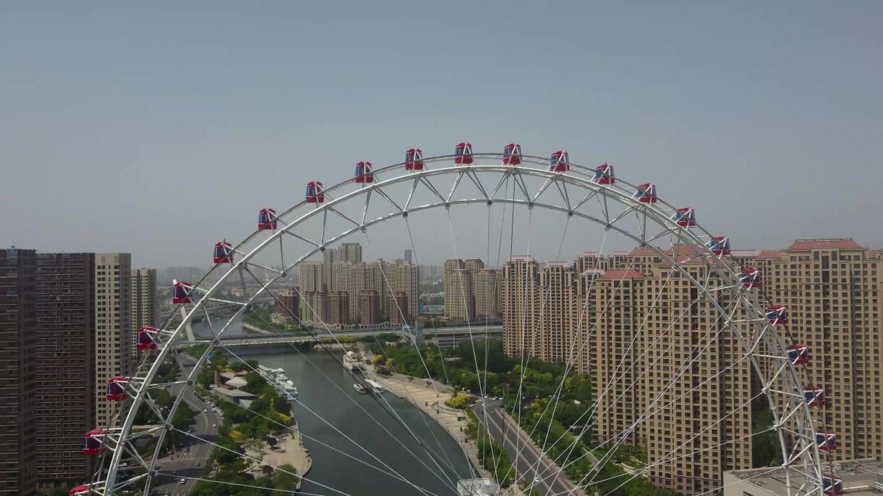 航拍-建筑-天津-天津之眼4