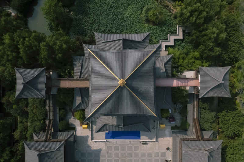 航拍洛阳-洛阳上阳宫