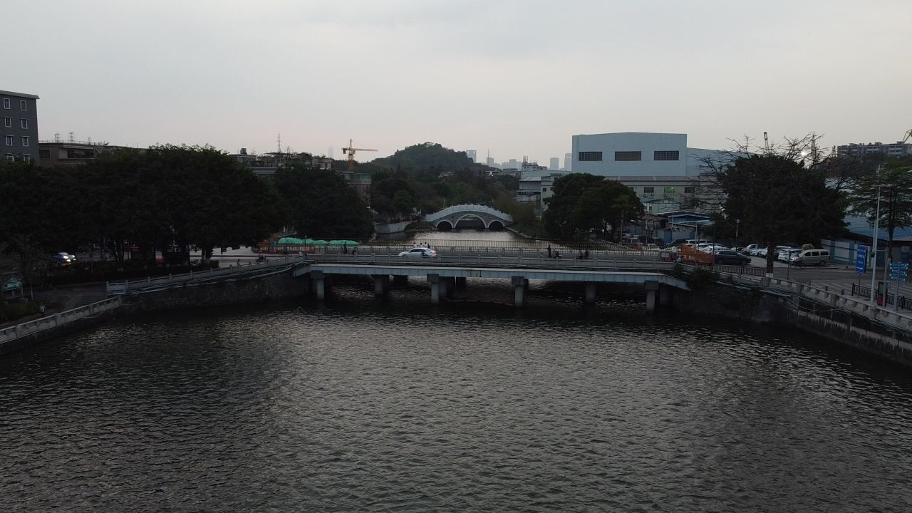 广州长洲岛航拍