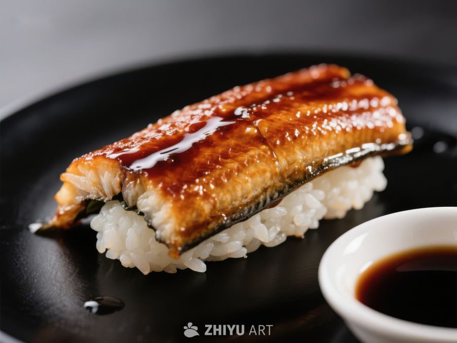 鳗鱼寿司特写