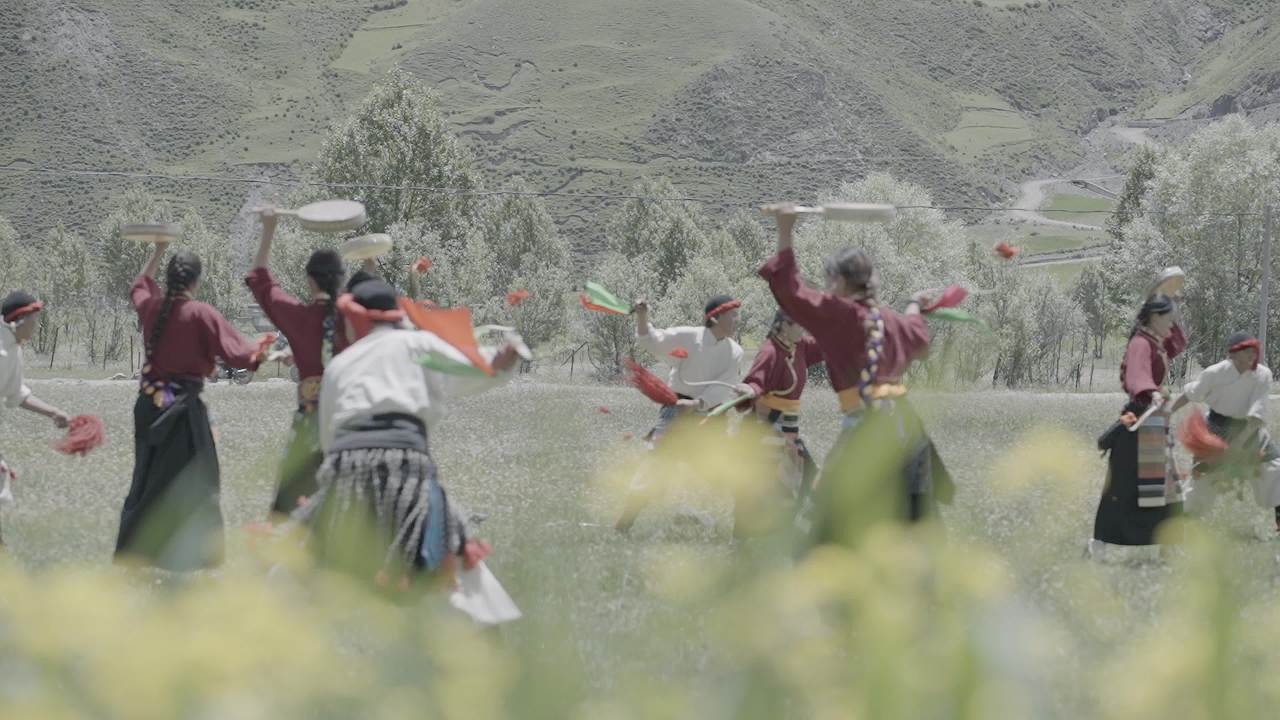 高原草地民族舞蹈