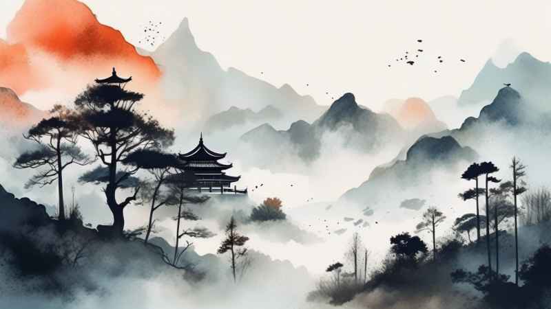 山水插画国风 91
