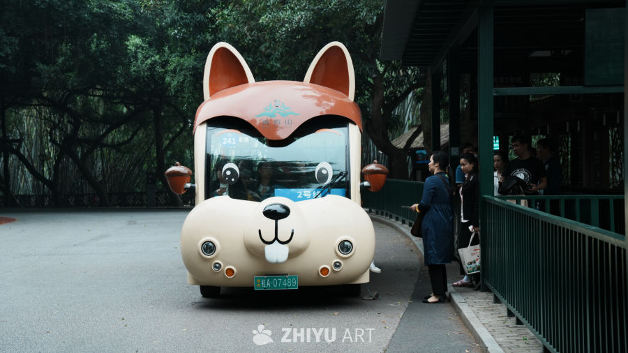 萌趣动物园观光车