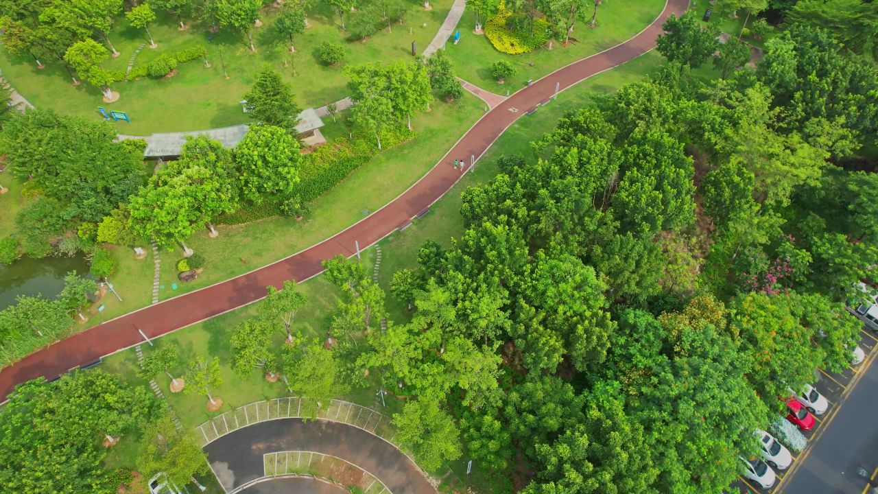 航拍厦门雪樵公园 11
