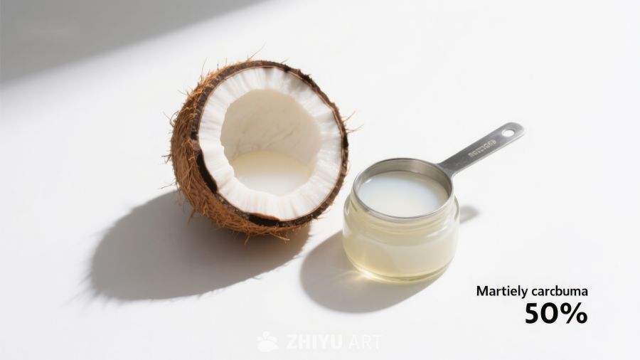 椰子与椰油展示