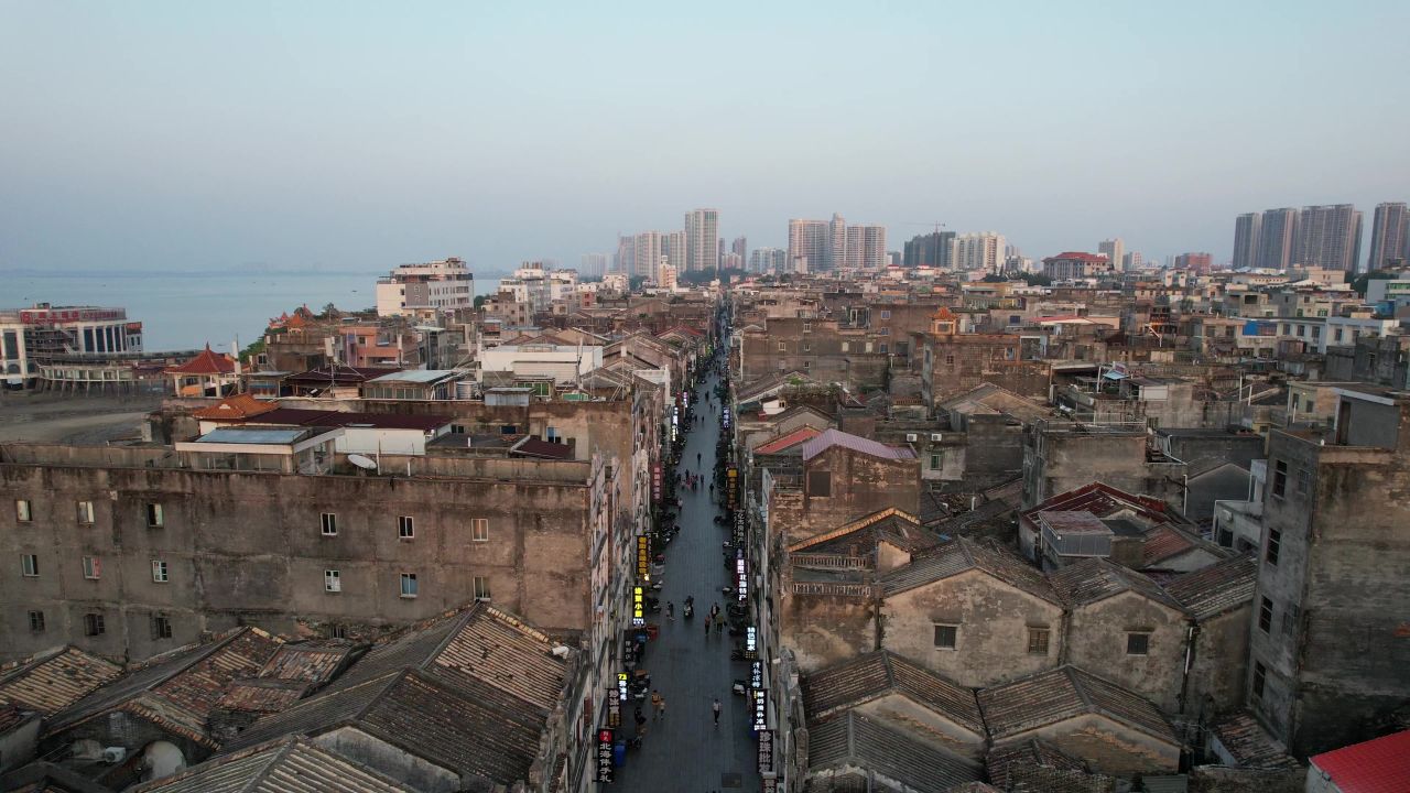 广西北海城市风光旅游景区航拍 21