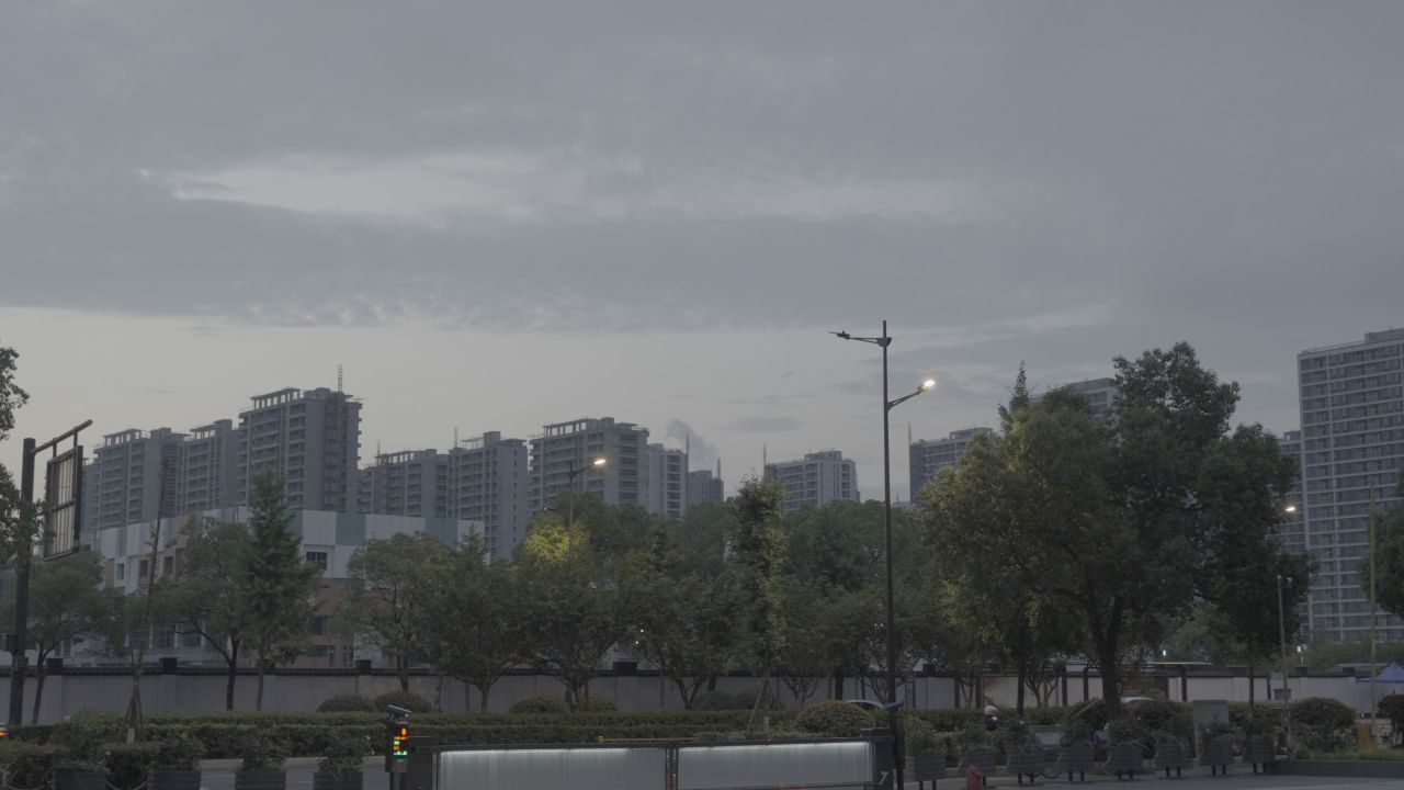 雨后傍晚