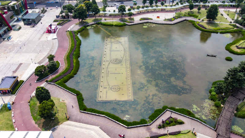 贵州贵阳城市风光航拍图 