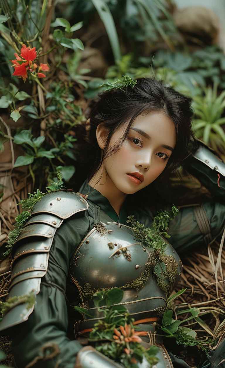 野人美女户外植物 33