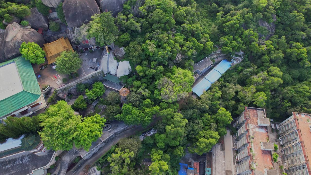航拍厦门虎溪禅寺 11