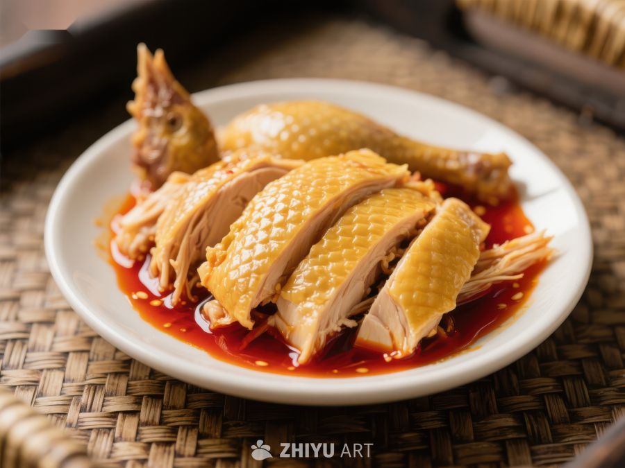 香辣鸡肉，美味佳肴 1574