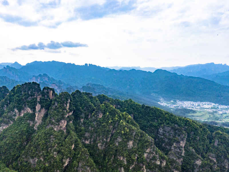 湖南张家界山川地貌