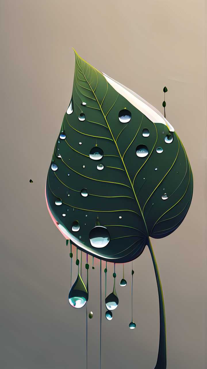 露水叶子