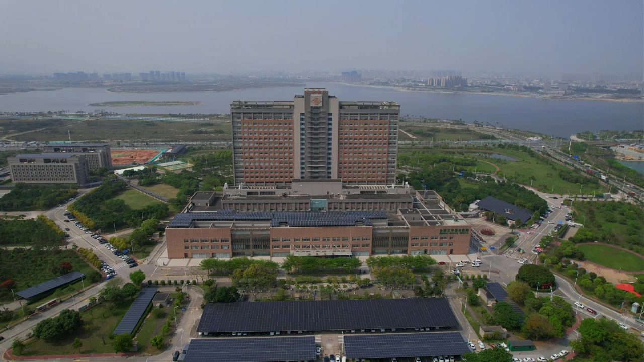 航拍厦门长庚医院景观 6