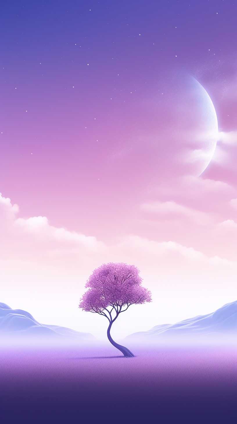 紫色艺术唯美背景
