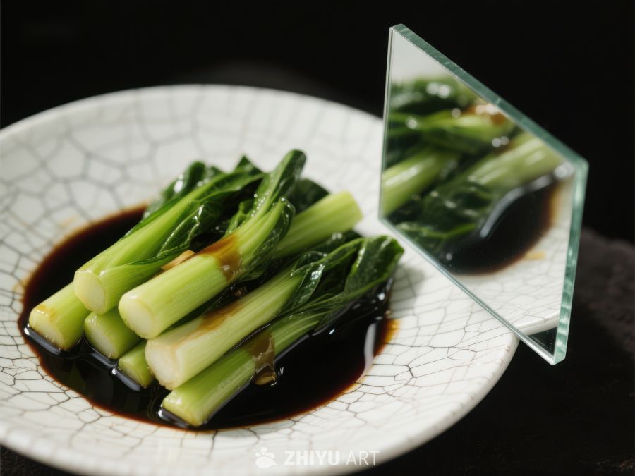 清炒时蔬配酱油，简约美食 1185