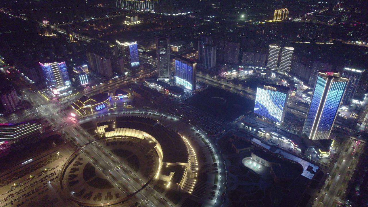 平原博物馆航拍