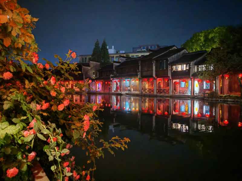 古镇夜色 水乡人家 21