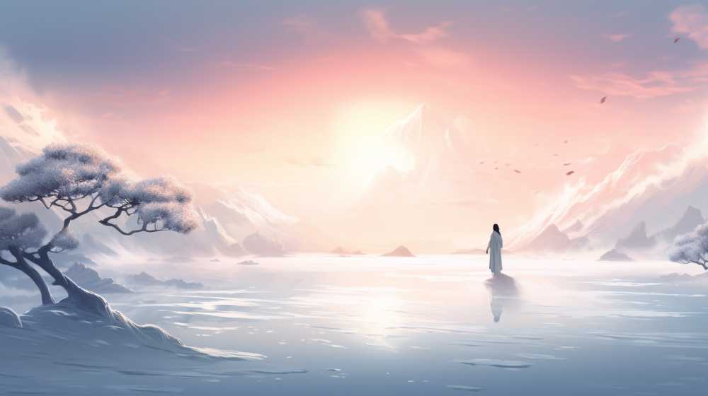 浅色唯美创意背景