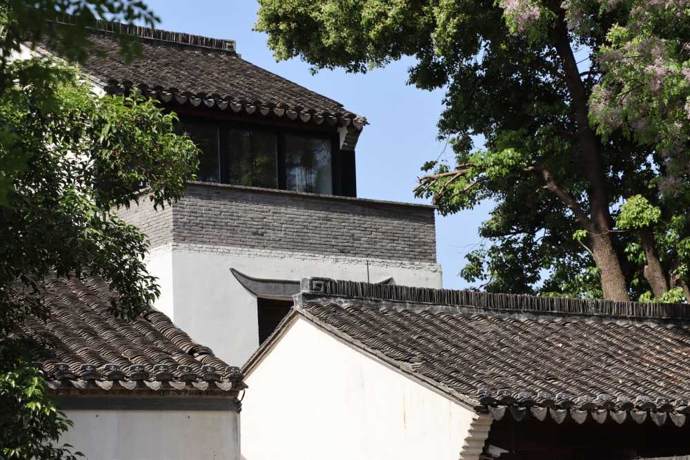 绿茵之下，常州青果巷古典民居