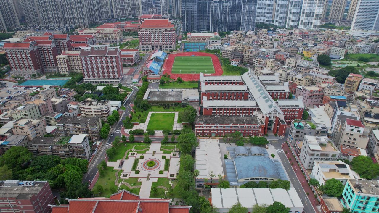 航拍厦门集美工业学校 9