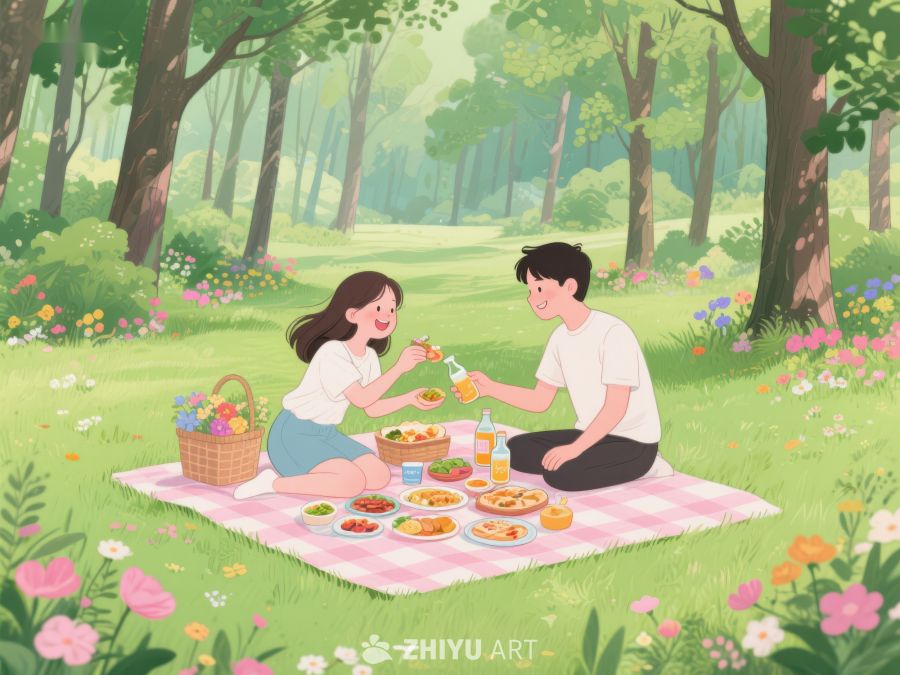 林间野餐，共享美好时光 484