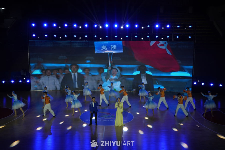 舞台庆典表演现场