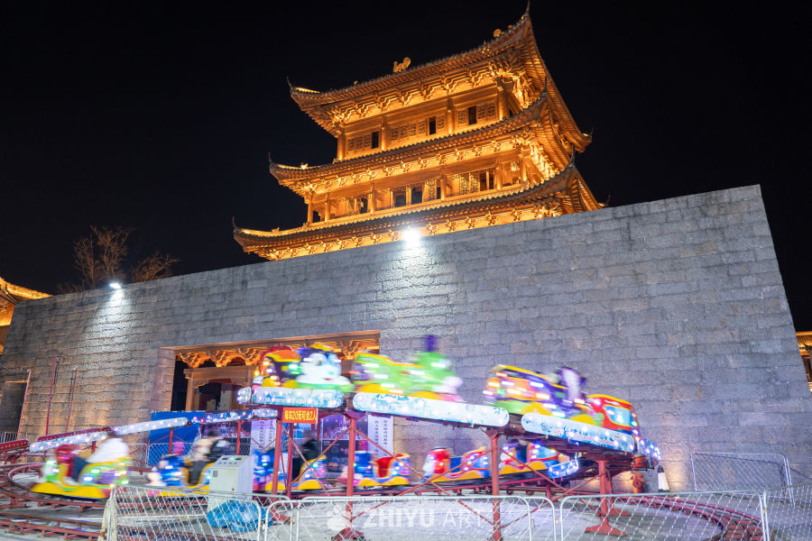 兴汉胜境景区一角 3