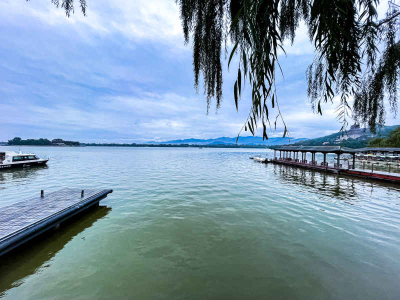 湖景