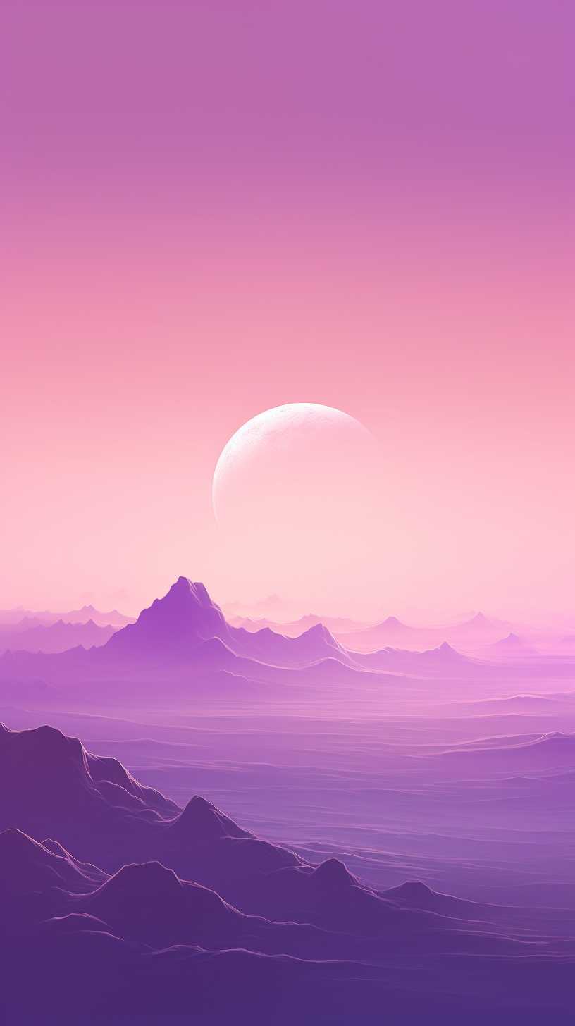 紫色唯美背景
