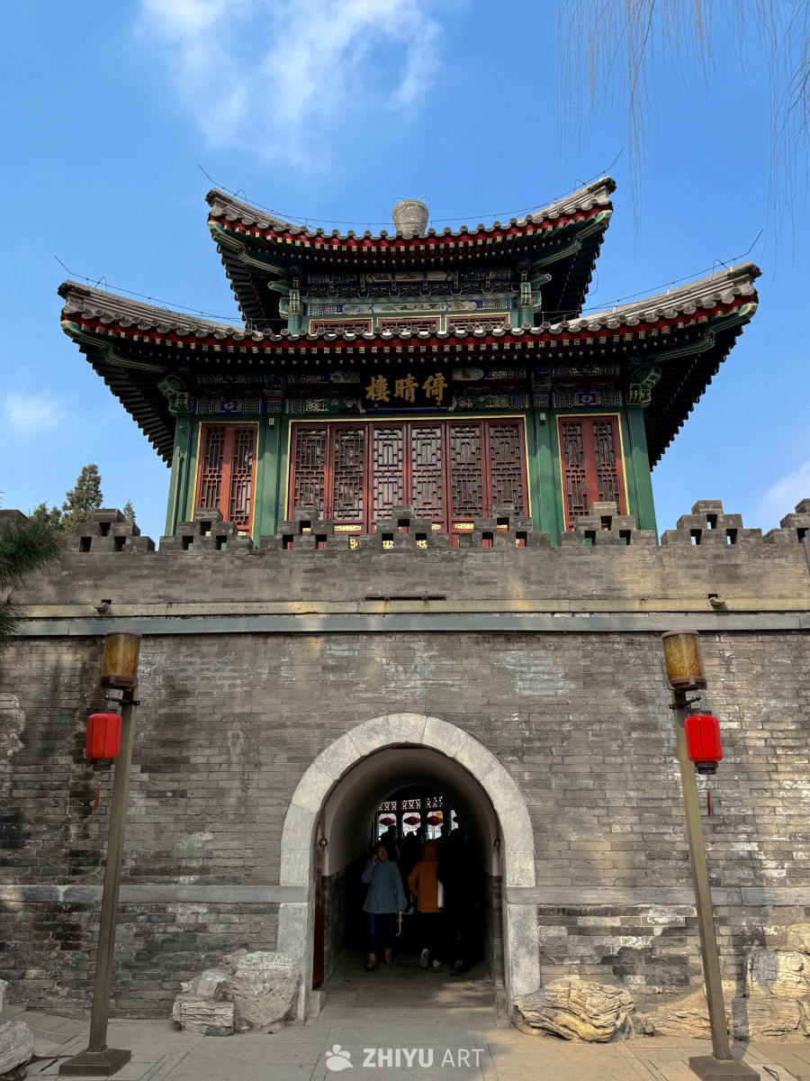 北海公园古建筑