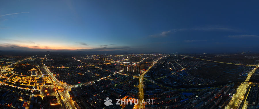 忻州古城全景图 25