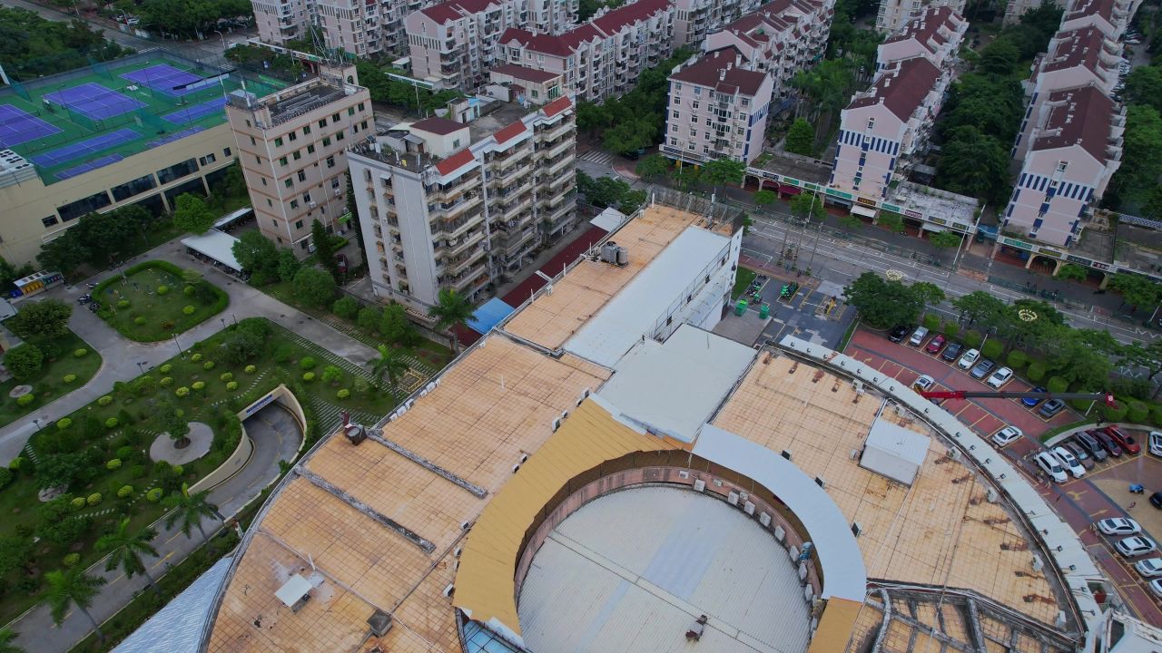 航拍厦门宁宝购物美食中心 4