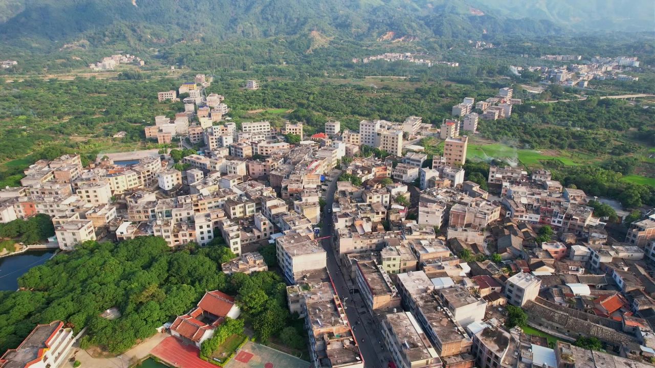 航拍福建新农村景观 8
