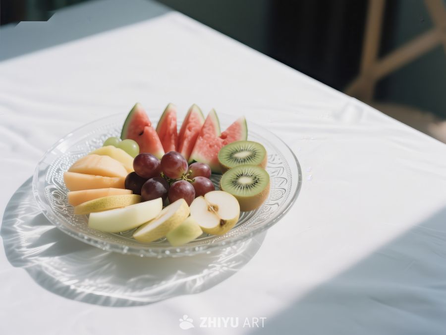 新鲜水果拼盘，色彩缤纷 623