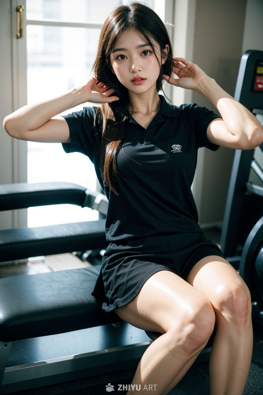 健身女生 11