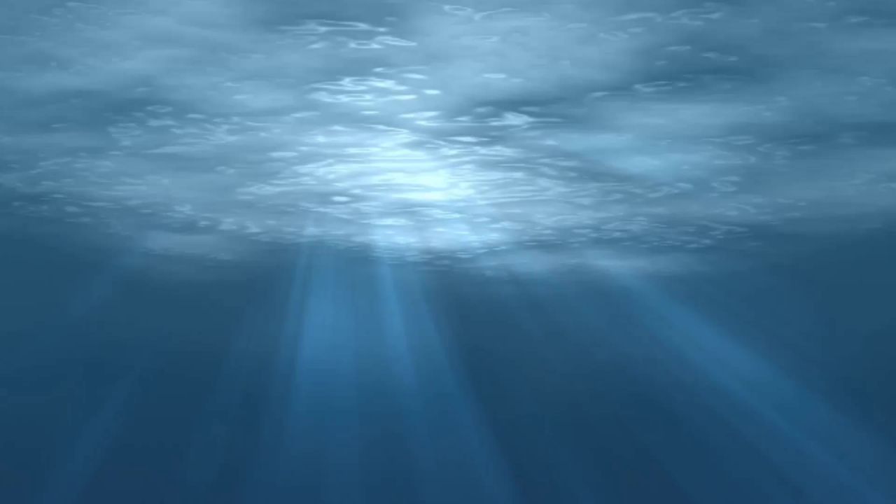 海海洋水波在水之下风暴蓝色水下跳水射线现场池热带梁湖