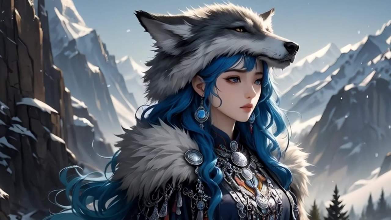 民族美女