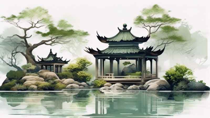 苏氏园林插画 17