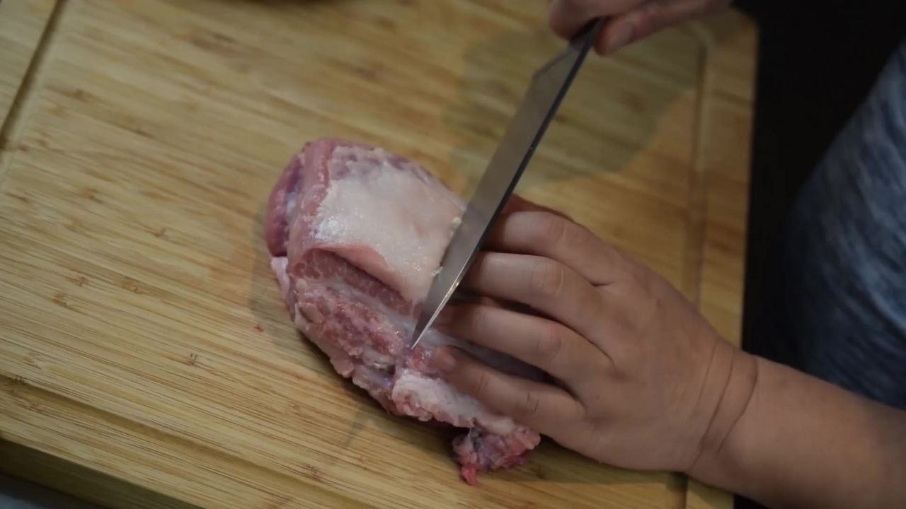 猪肉厨师肉食品烹饪
