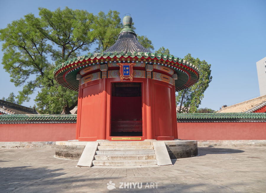 北京市西城区先农坛内神仓特写