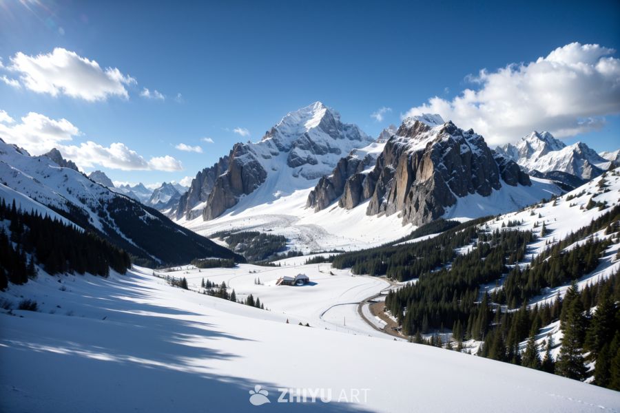 雪山 2