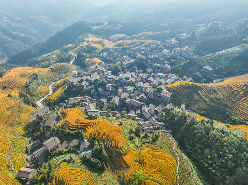 桂林龙脊梯田风光 11