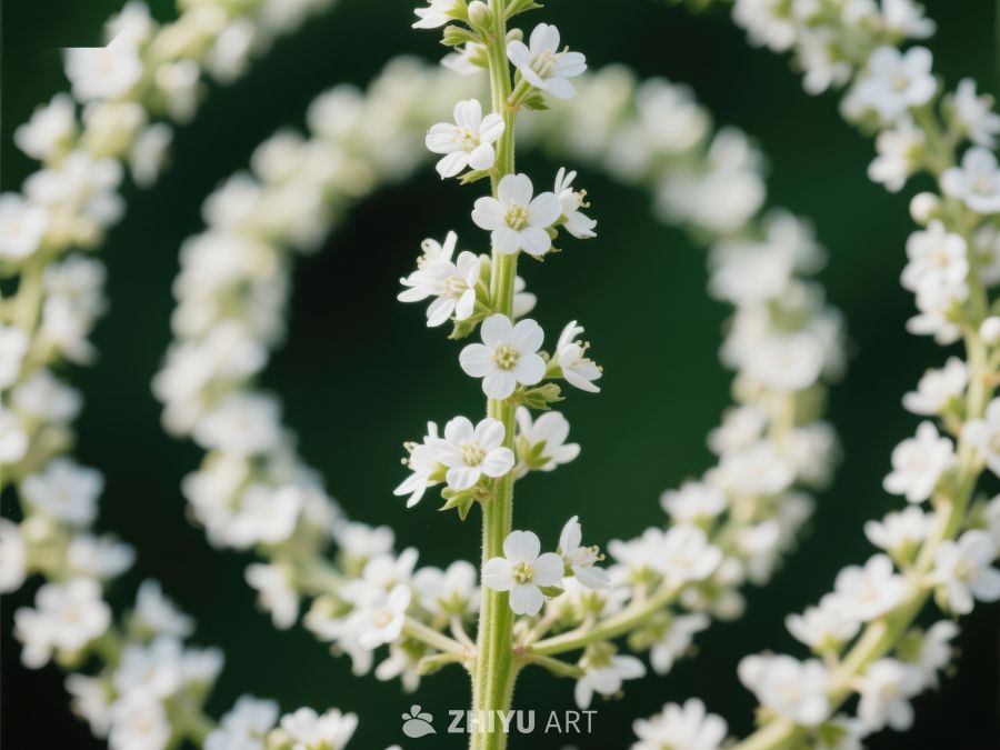 白色小花簇生枝头 6
